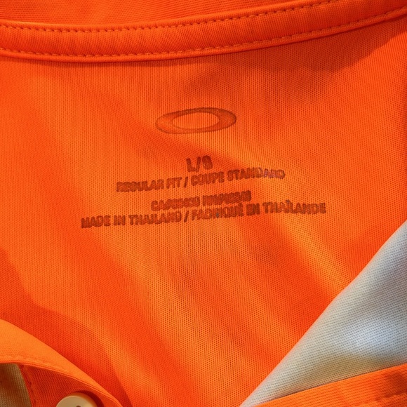 Oakley Orange men’s polo - Picture 6 of 7